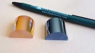 Silicon hemicylindrical prism AR coated for C band 1530nm - 1565nm