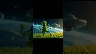 alien dance 🕺 🎶  #funny #dance #cartoon #ekmotahathighumechala