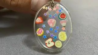 Epoksi kolye nasıl yapılır / How to make resin necklace