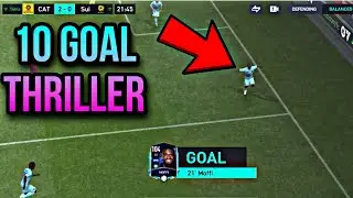 INSANE 10 GOAL THRILLER iN FIFA MOBILE 23 !!! 😱CRAZY HAT-TRICKS