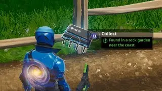 Fortbyte #83 Challenge - Found in a Rock Garden near the Coast Guide - Fortnite