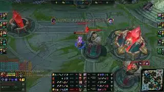 챌린저 랭크 구간 Jin Air Green Wings CheonGo 제드 VS 키아나 KOR Challenger Match