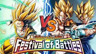 EZA TEQ LR SSJ2 GOHAN VS FESTIVAL OF BATTLES! Dragon Ball Z Dokkan Battle
