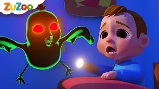 Monster in the Dark | Don't Be Afraid Of Monsters | ZuZoo Nursery Rhymes & Kids Songs