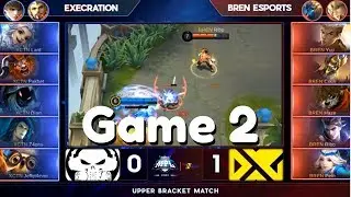 [BREN vs XCTN Game 2] TAUNTING CHOU! BREN Esports vs Execration - MPL-PH Season 2 - Mobile Legends