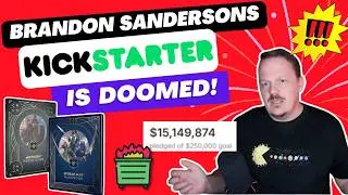 Why Brandon Sanderson's Cosmere RPG Kickstarter is DESTINED TO FAIL #podcast #brandonsanderson