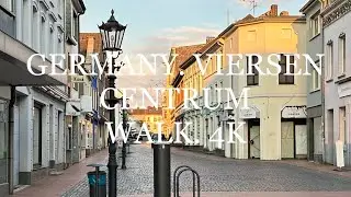 GERMANY. VIERSEN. CENTRUM. 4K