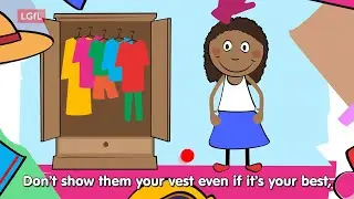 The Undressed Song - Oct 21 update - see undressed.lgfl.net for the story and lesson activities
