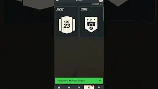 WHAT I GOT IN MY FIFA 23 GUARANTEED HERO PACK.... #football #shorts #fifa23