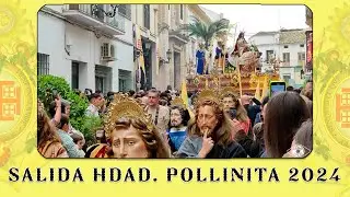 🟡 Salida Hdad. Pollinita 2024 | Semana Santa de Cabra | BCT Monte Calvario