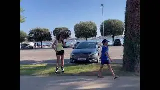 By road to Croatia / Umag / Istria / Laguna Plaza / Family Beach / Kids friendly Beach