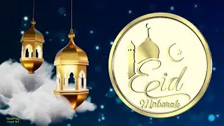 Video Background Eid Mubarak No Text | Template Ucapan Selamat Idul Fitri | Video Kosongan