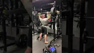 200kg 440lb strict OHP - Daniel Ryjov