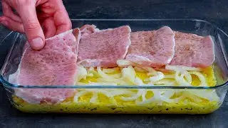 Auf diese weise kochen sie nur schweinefleisch mit kartoffeln!
