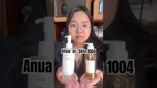 viral skin 1004 or Anua cleansing oil   #youtubeshorts #skincareroutine #koreanskincare