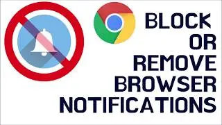 How to Stop Notifications on Chrome in PC | Remove or Block Desktop Notifications Windows Chrome