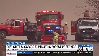 Gov. Stitt&rsquo;s Forestry cut comments spark capitol concern
