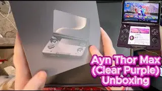 AYN Thor Max Unboxing & First Look | 16GB RAM • Dual AMOLED • Android Beast