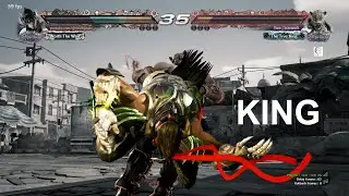 Devilquake (Devil Jin) vs Scarwork (King) - Tekken 7 Ranked