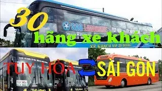 30 HÃNG XE KHÁCH Ở PHÚ YÊN, ĐI TUY HÒA - SÀI GÒN