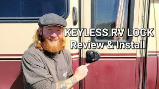 Keyless RV Lock Review & Install || RVLOCK || Van Build