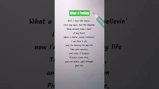 Sing Along & Learn English 🎤 | *What a Feeling* &ndash; Feel-Good Karaoke