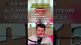 BLAGUES AUDITEURS RADIO  #blague #humour #radio #live