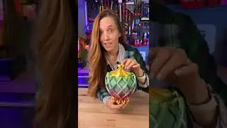 3D Printed Rift Bowl in Fluorescent Rainbow!