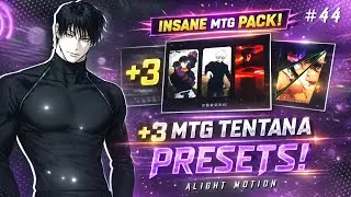 +3 TRENDING MONTAGEM TENTANA EDITS PRESETS #44 [XML+ALIGHT LINK+QR CODE] | ALIGHT MOTION 📲