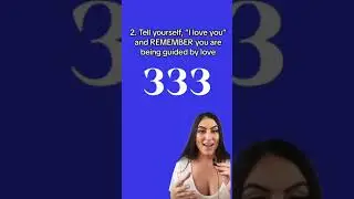 Если вы видите число ангела 333, СДЕЛАЙТЕ ЭТО!! #шорты #номераангелов