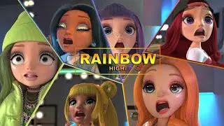 Первый день в Школе Rainbow High -  Серия 1 | Сезон 1  (Двухголосая озвучка на русском)