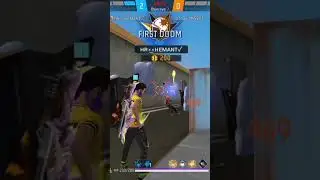 1v1 with bro #shorts #challenge #freefire #onetap #viral @tseries  credit of song