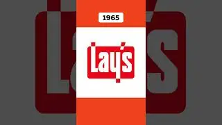 История Логотипа Lay's 🥔 #Lays #Лейс #История #Логотип #Чипсы #FritoLay #Logo #Подпишись #Shorts