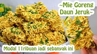 IDE BISNIS ANAK SEKOLAH , HANYA MODAL 11RIBUAN AJA UDAH BISA JUALAN MIE GORENG DAUN JERUK ORIGINAL
