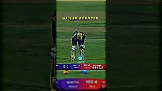 KILLER BOUNCER 🥵🥶 #cricket #shorts