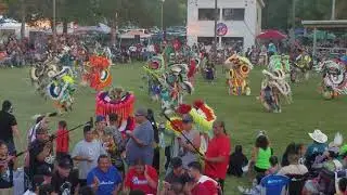 Prairie Island powwow 2018 men's fancy group 2 song 2