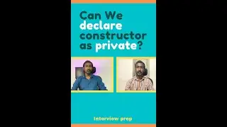 Can We declare constructor as Private in Java
