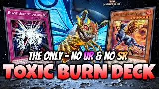 Cheapest Burn Deck in YGO History 🔥 Ignite Opponents' Field with NO UR & SR Deck [Master Duel]