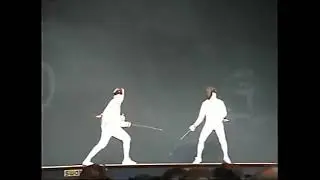 Epee Fencing - Double tag! | Obry H vs Kolobkov P