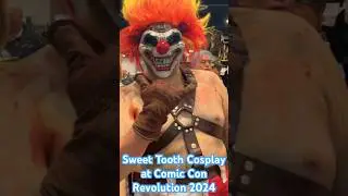 Sweet Tooth 🦷 Cosplay at Comic Con Revolution 2024 #sweettooth #twistedmetalseries #cosplay #2024