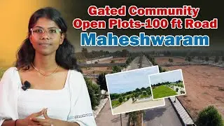Open Plots in Maheshwaram||100 ft Road Facing||Srisailam Highway