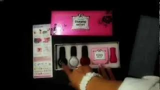 KONAD Stamping Nail Art - Set B - (German)