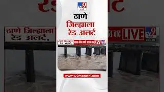 Thane Rain | ठाणे जिल्ह्याला रेड अलर्ट, उल्हास नदीच्या पाणी पातळीत वाढ