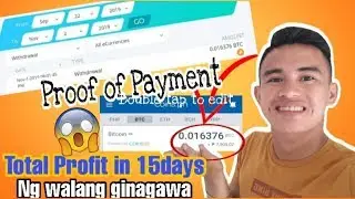 Na Receive kona ang 150% investment ko kay Ceribo. Com in 15 days 0.015000 BTC | 6800 PhP