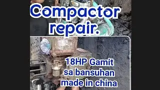 compactor repair? ug 18HP made in china repair, #fypシ #subscribe