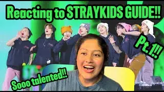 FINALLY REACTING TO A FULL STRAYKIDS GUIDE!!! PT.1!!