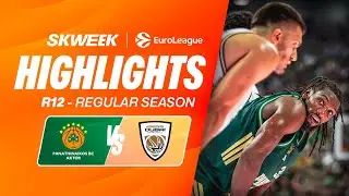 SECOND HALF DECIDED IT ALL ! - Panathinaikos vs Dubai BC - Euroleague Highlights R12