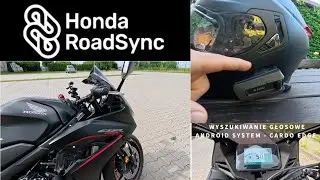 Honda RoadSync  - Android System - Cardo Edge - Wyszukiwanie głosowe