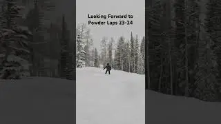 Powder laps @SolitudeMountain #snowboarding