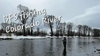 BFS fishing Colorado River in Granby, CO